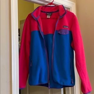 Patagonia — medium — pink — blue